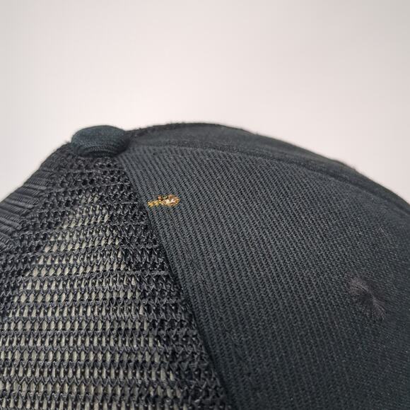 Dirty Hands Clean Money Snapback Trucker Hat Black One Size Mesh Back Troll Co. - Picture 6 of 10